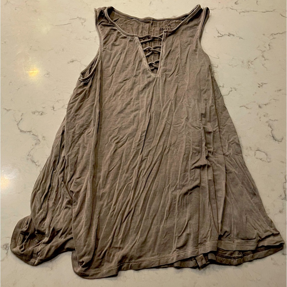 Olive Green American Eagle Soft Sexy tank
